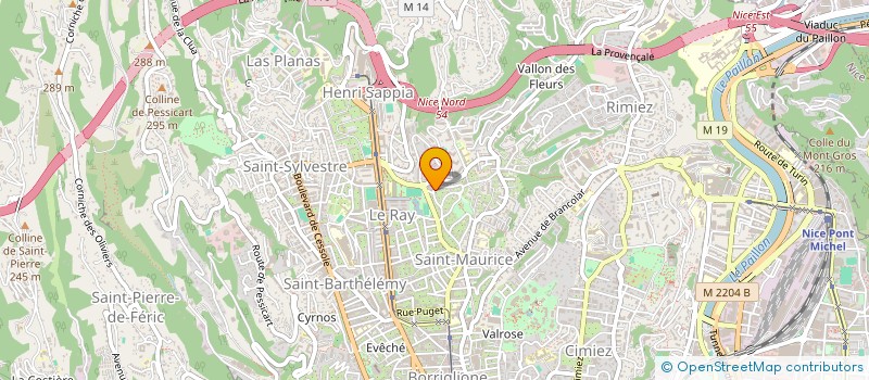 localisation de l'entreprise HYPNOTISANE à NICE