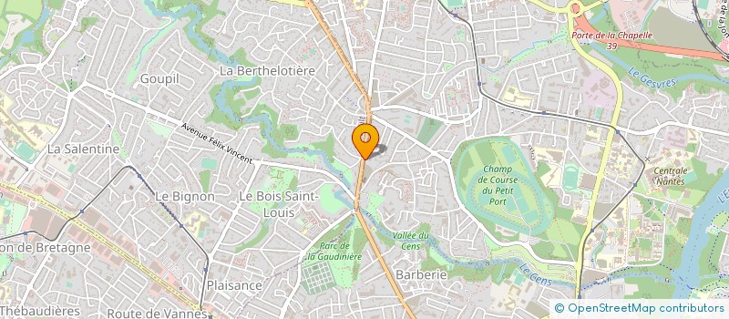 localisation de l'entreprise HYPO BOT à NANTES