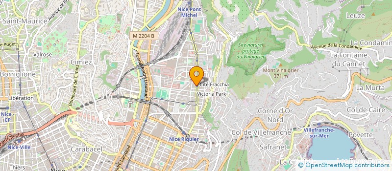 localisation de l'entreprise HYPOCOM à NICE