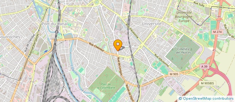 localisation de l'entreprise HYPOGEA INVICTUS  DIJON