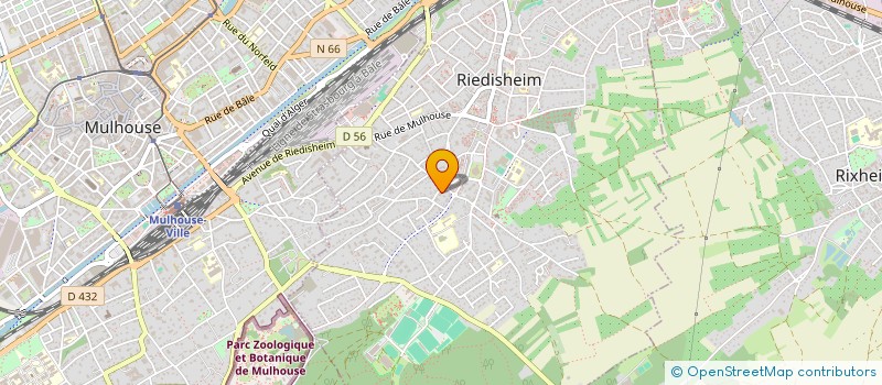 localisation de l'entreprise HYPOLITE ET TEMPE IMMOBILIER SARL  RIEDISHEIM