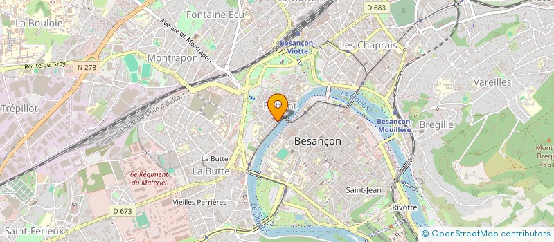 localisation de l'entreprise HYPORUIZ  BESANCON