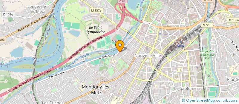 localisation de l'entreprise HYPOTHENUSE à MONTIGNY-LES-METZ