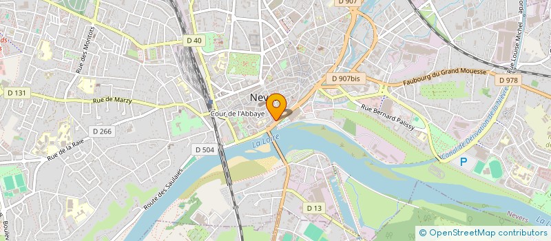 localisation de l'entreprise HYPOTHERM à NEVERS