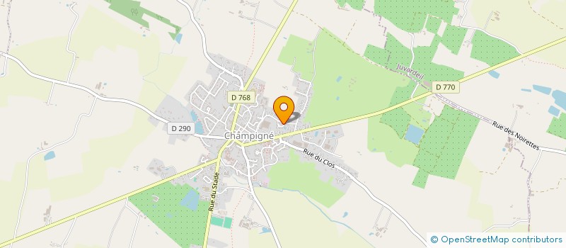 localisation de l'entreprise HYPPA EVENTS  LES HAUTS-D'ANJOU