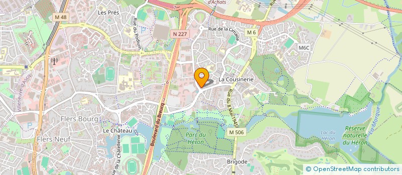 localisation de l'entreprise HYPPEO  VILLENEUVE D ASCQ