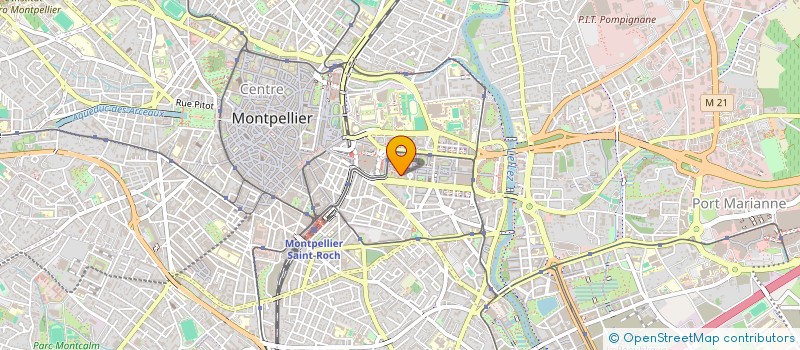 localisation de l'entreprise HYPPOCAMPE à MONTPELLIER