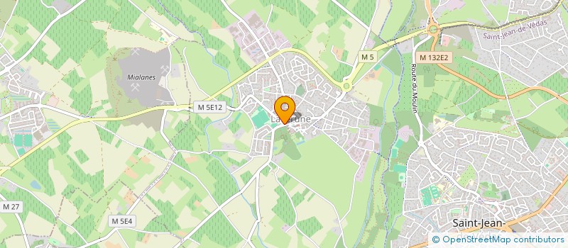 localisation de l'entreprise HYPPOCAMPE  LAVERUNE