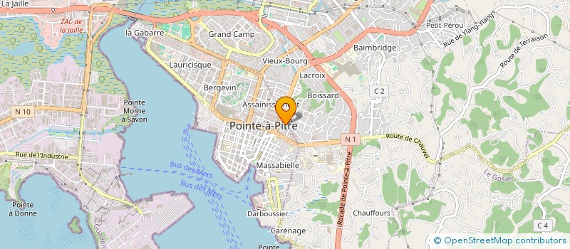 localisation de l'entreprise HYPPOCRATE ASSISTANCE NETWORK à POINTE A PITRE