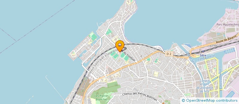 localisation de l'entreprise HYPPOLIN  SETE