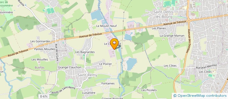 localisation de l'entreprise HYPRONET à SAINT-REMY