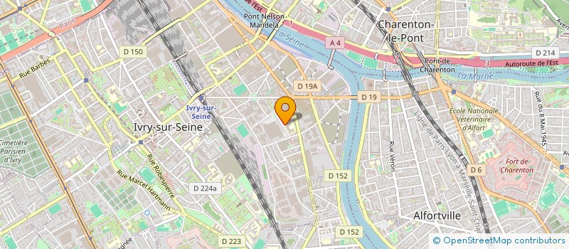localisation de l'entreprise HYPRONET SOLUTIONS à IVRY-SUR-SEINE