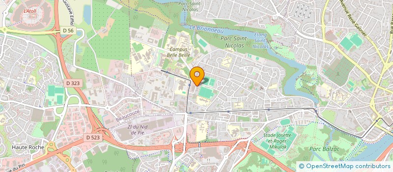 localisation de l'entreprise HYPSQY à ANGERS