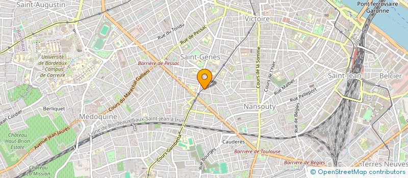 localisation de l'entreprise HYPTONIC  BORDEAUX