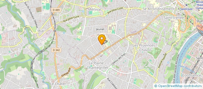 localisation de l'entreprise HYRCEE FINANCE  LYON