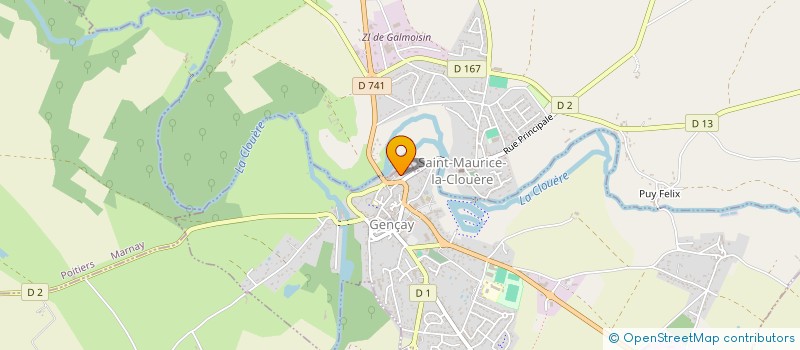 localisation de l'entreprise HYROCK  GENCAY