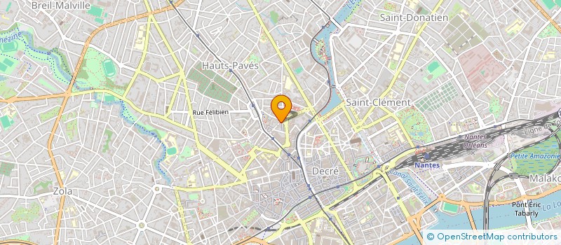 localisation de l'entreprise HYS DRIM INFORMATIQUE  NANTES