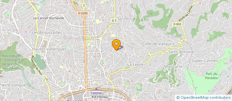 localisation de l'entreprise HYSEAS ENERGY à CANNES
