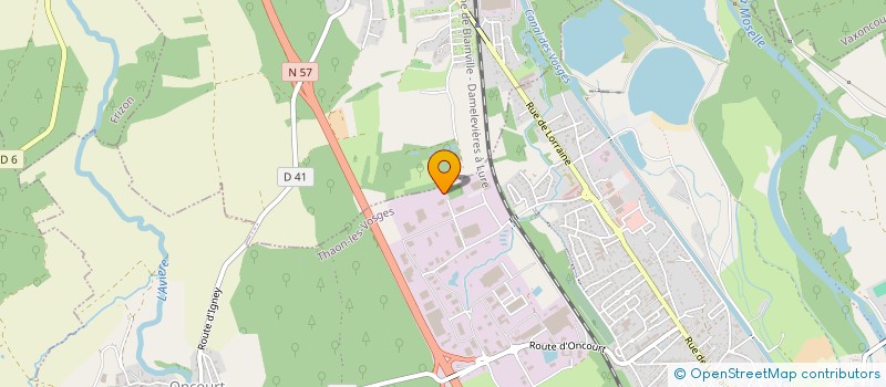 localisation de l'entreprise HYSO SERVICE  THAON-LES-VOSGES