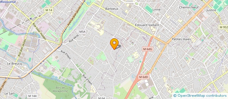 localisation de l'entreprise HYSOPE CAPITAL à CROIX