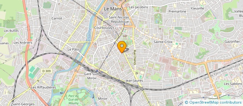 localisation de l'entreprise HYSSOPUS  LE MANS