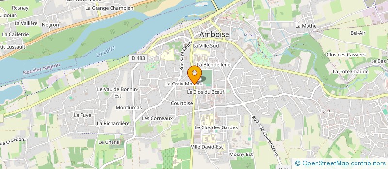 localisation de l'entreprise HYSY  AMBOISE
