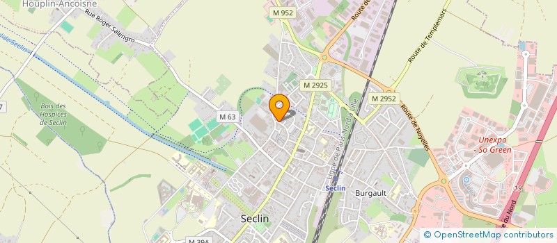 localisation de l'entreprise HYTALE FRANCE (SITE FRANCAIS COMMUNAUTAIRE HYTALE)  SECLIN