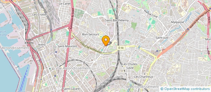 localisation de l'entreprise HYUNDAI MEDITERRANEE AUTOMOBILES  MARSEILLE