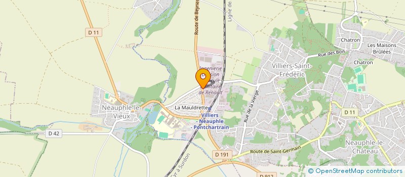 localisation de l'entreprise HYVIA FINANCIAL SERVICES  VILLIERS-SAINT-FREDERIC