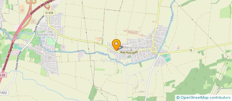 localisation de l'entreprise HYVOMATIC à MEISTRATZHEIM