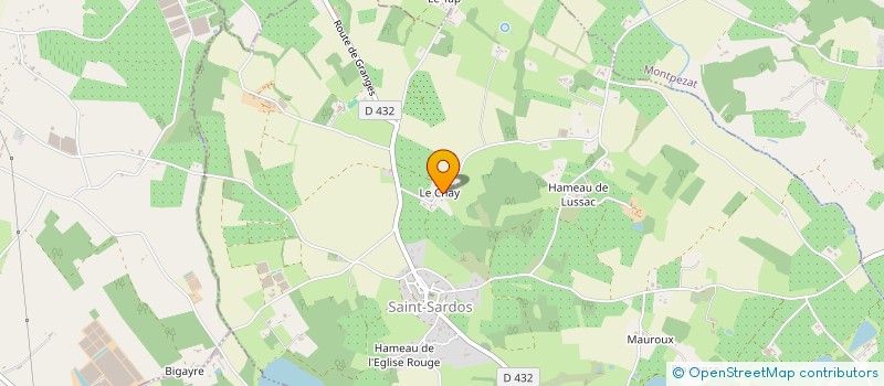 localisation de l'entreprise HYXOHEBERG  SAINT-SARDOS