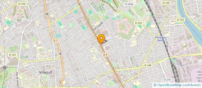 localisation de l'entreprise HYZH à VITRY-SUR-SEINE