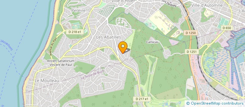 localisation de l'entreprise HYZON  ARCACHON