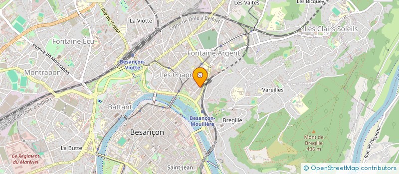 localisation de l'entreprise HZ EXPORT SERVICE  BESANCON