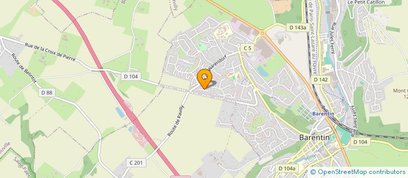 localisation de l'entreprise HZ-LOCATIONS  BARENTIN