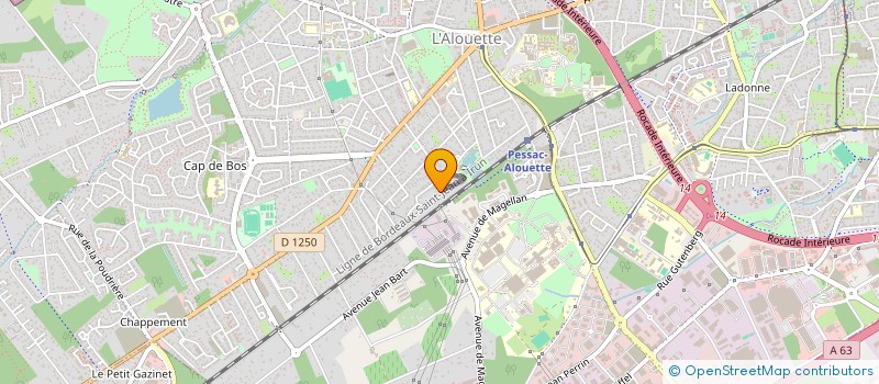 localisation de l'entreprise HZ MOTOR COMPANY  PESSAC