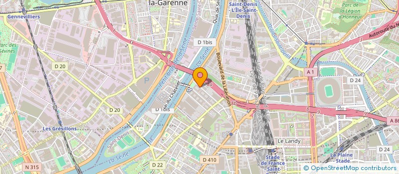 localisation de l'entreprise HZ PRESTIGE  ORLEANS