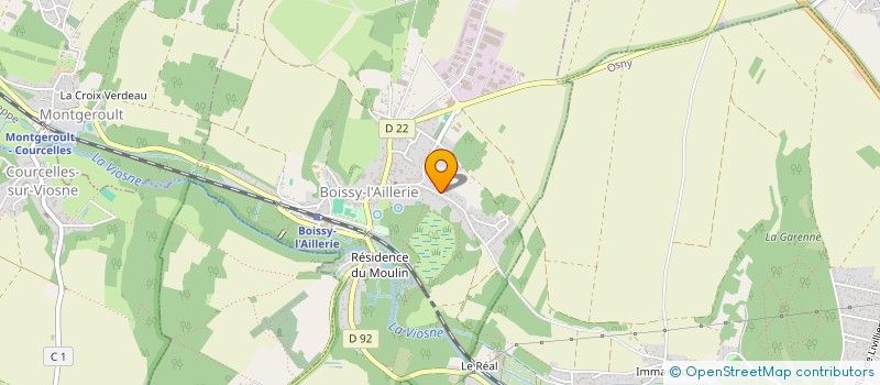 localisation de l'entreprise HZAIR à BOISSY-L'AILLERIE