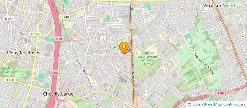 localisation de l'entreprise HZC GROUP  L'HAY-LES-ROSES