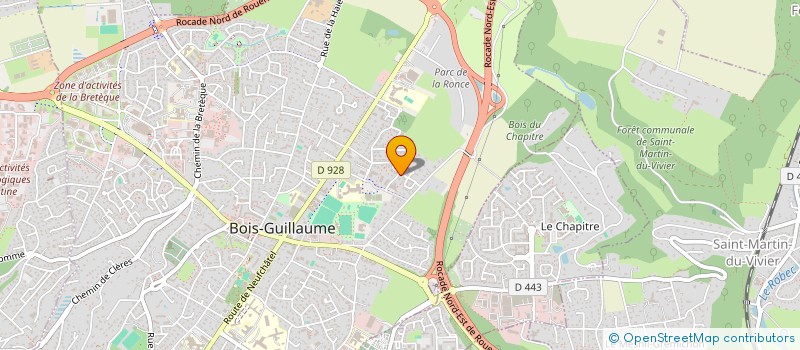 localisation de l'entreprise HZH à BOIS-GUILLAUME