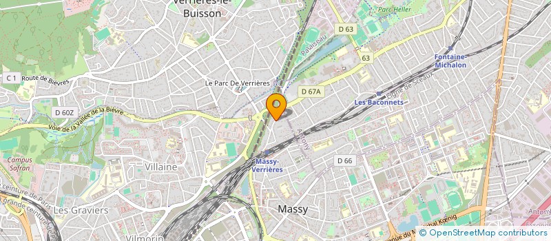 localisation de l'entreprise HZMSI  MASSY