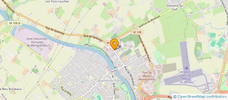 localisation de l'entreprise HZO & CO à WAMBRECHIES