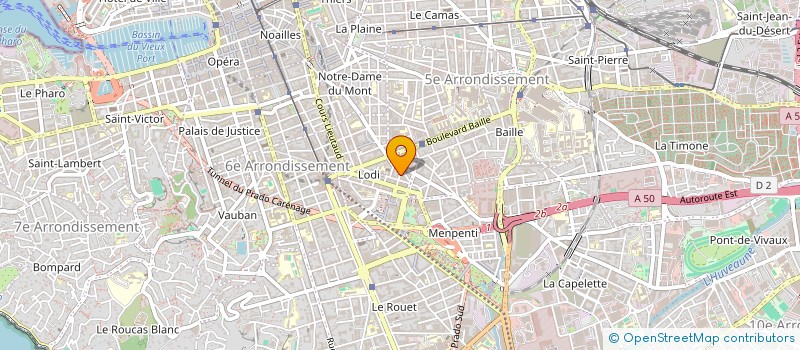 localisation de l'entreprise I 12 à MARSEILLE