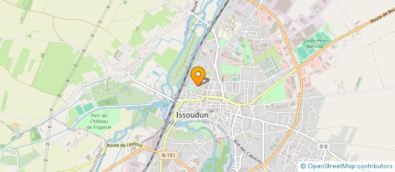 localisation de l'entreprise I 2 C à ISSOUDUN