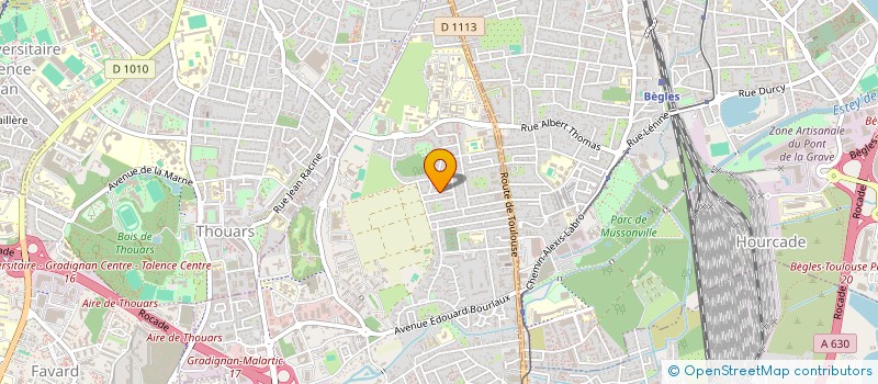 localisation de l'entreprise I 2 M MENUISERIE à VILLENAVE-D'ORNON