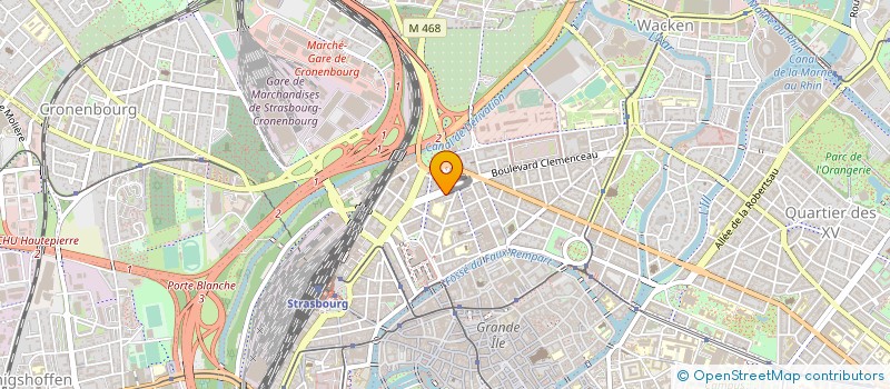 localisation de l'entreprise I 2 SARL à STRASBOURG