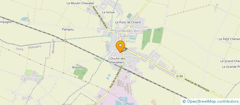 localisation de l'entreprise I.3.A INTERNATIONAL à CORBEILLES