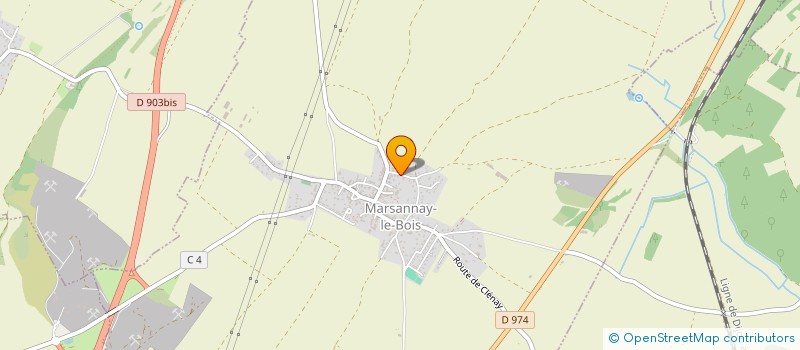 localisation de l'entreprise I.A.B. DEVELOPPEMENTS à MARSANNAY-LE-BOIS