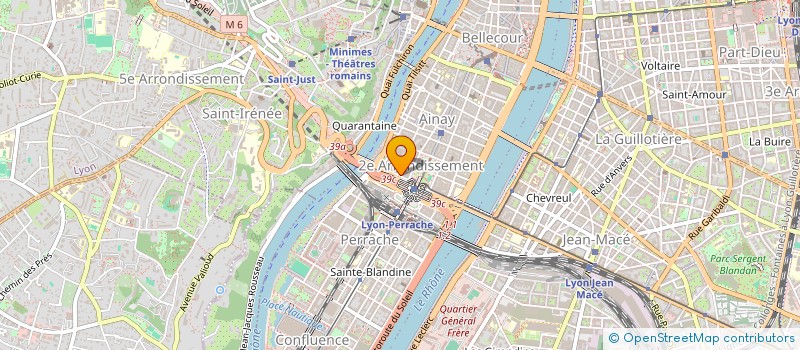 localisation de l'entreprise I. A BAR  LYON