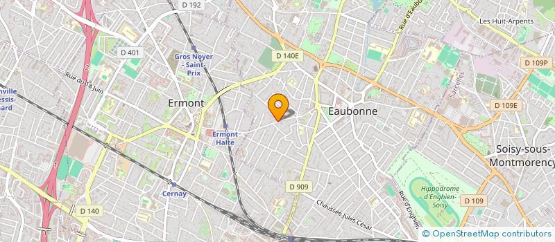 localisation de l'entreprise I.A.C. INNOVATE - CONSULTING à EAUBONNE